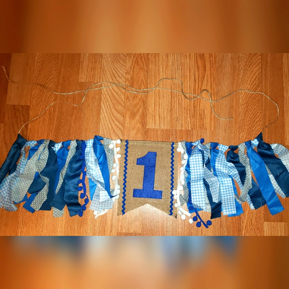 First Birthday Banner - Picture 3 of 3